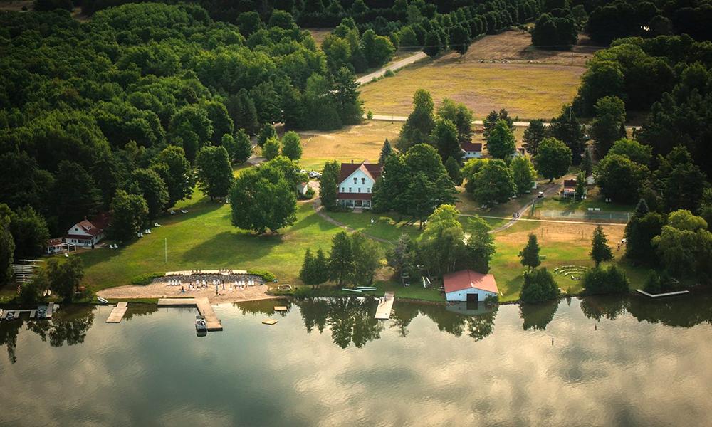 Fountain Point Resort Aerial View