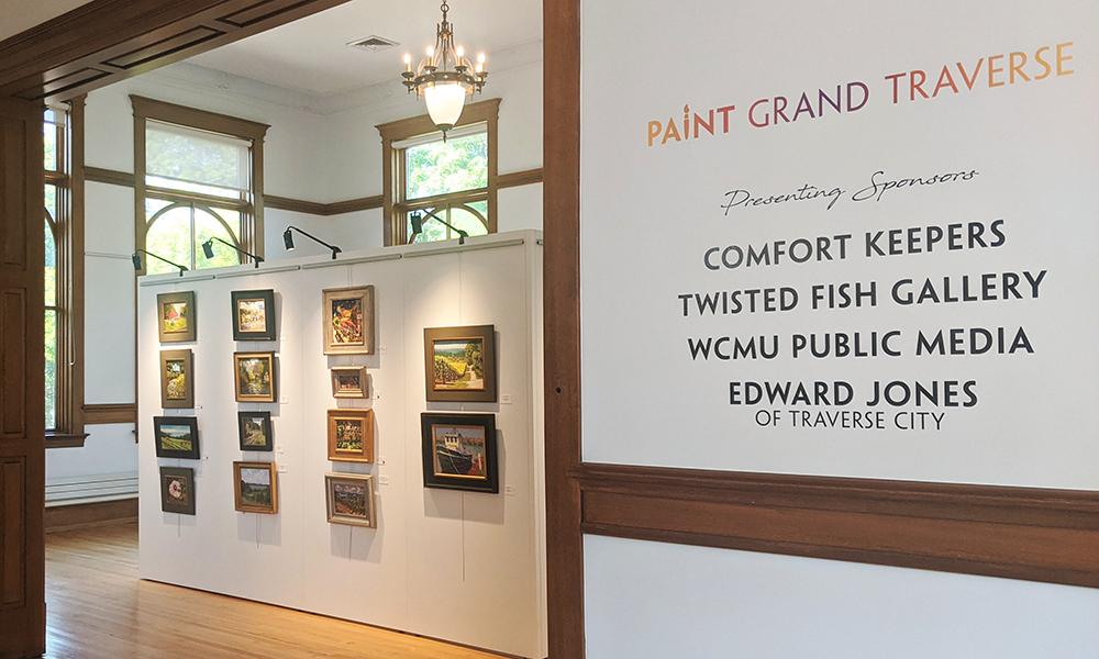 Paint Grand Traverse 2020 exhibit