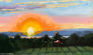 Sunset Paint Out