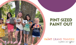 Pint-Sized paint out for kids